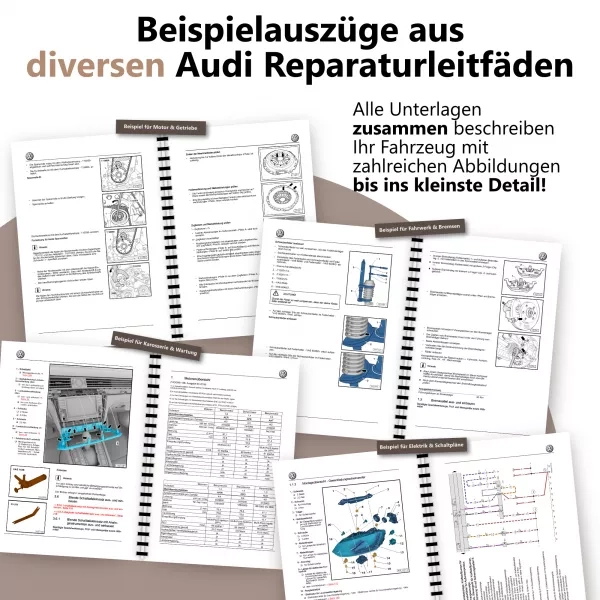 Auszüge aus der Audi-Reparaturanleitung