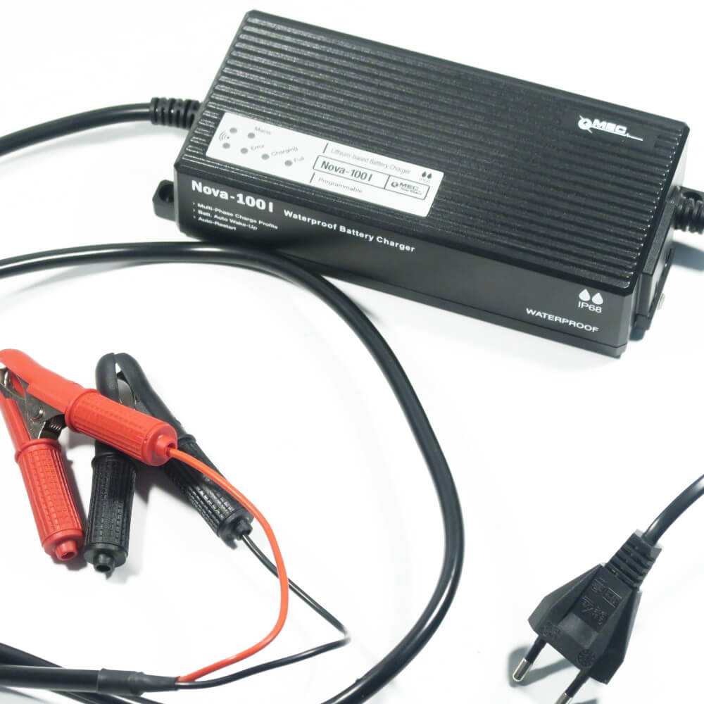 LITE↯BLOX Chargeur LB100I pour LITE↯BLOX batteries