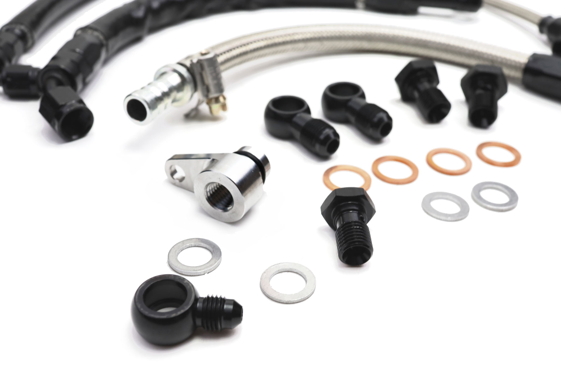 2.5L TFSI Audi RS3 & TTRS Turbo oil & water line kit for upgrade supercharger BAR-TEK®