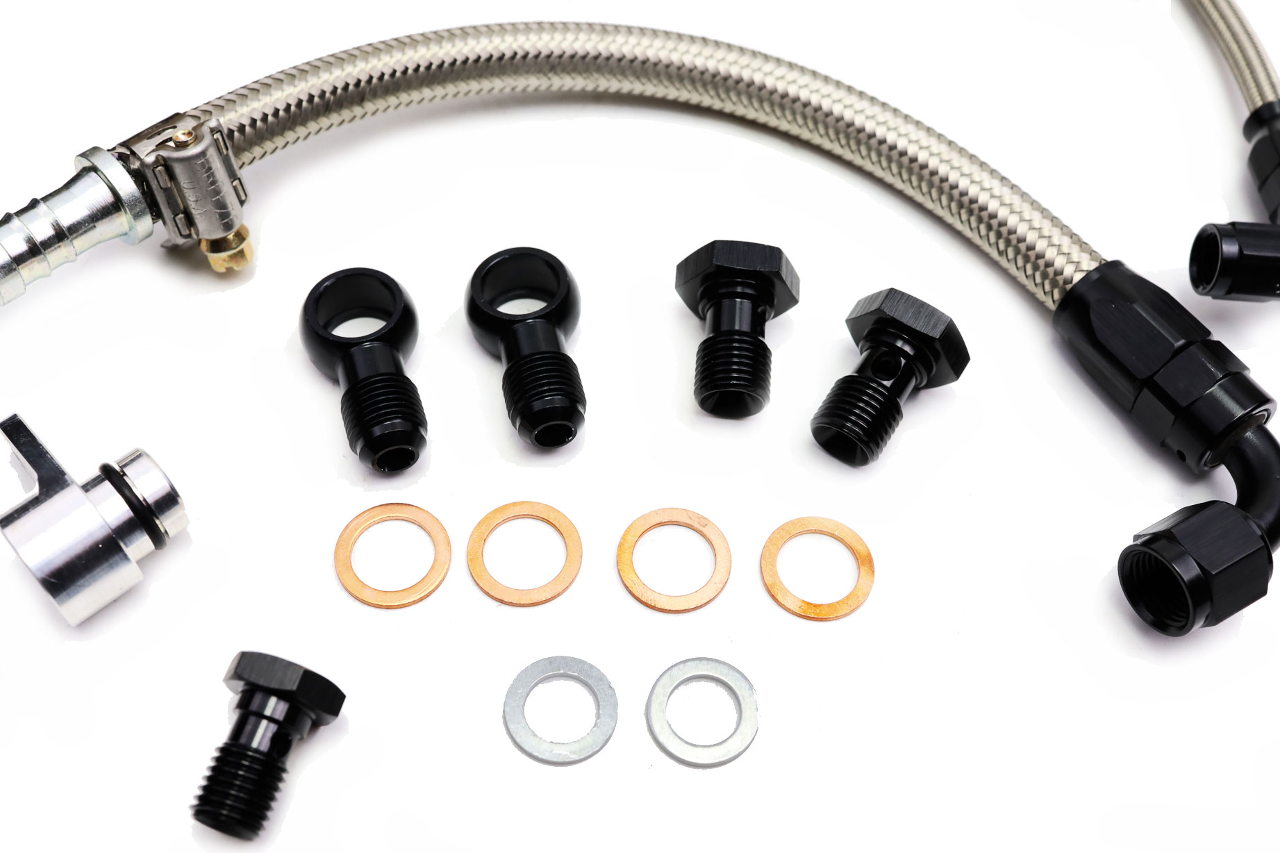 2.5L TFSI Audi RS3 & TTRS Turbo oil & water line kit for upgrade supercharger BAR-TEK®