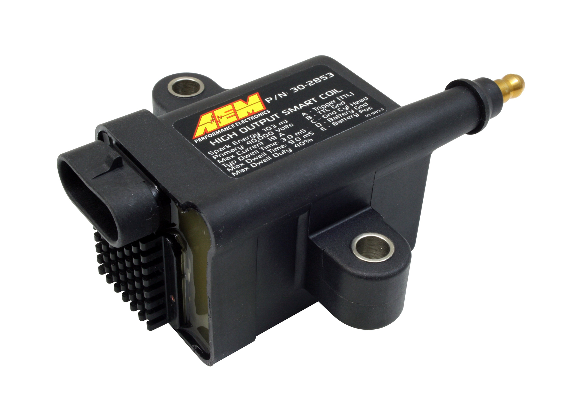 High output IGBT inductor with output stage AEM