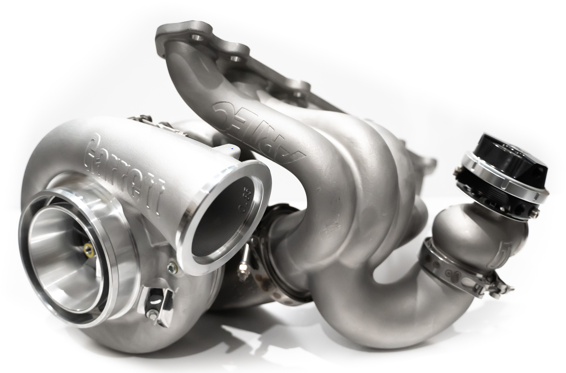 Toyota Supra 2JZ GTE V-band 70mm exhaust manifold Artec®