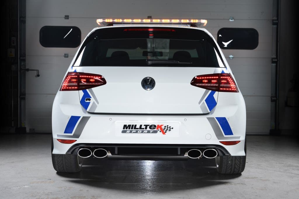 2.0L TSI Golf 7 R Abgasanlage ab Kat mit TÜV MILLTEK