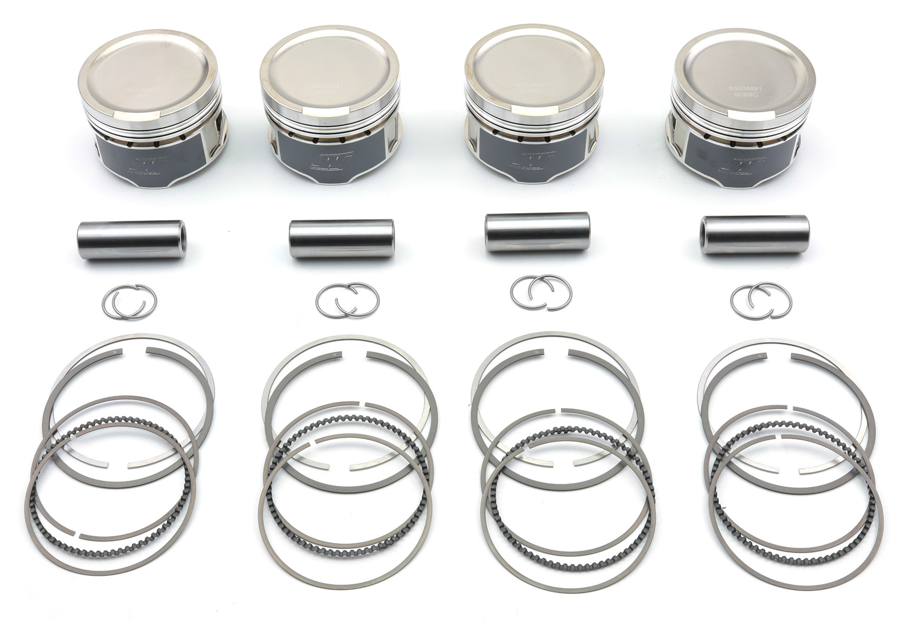 1.8T STROKER 1.9-2.0L Jeu de pistons forgés WISECO