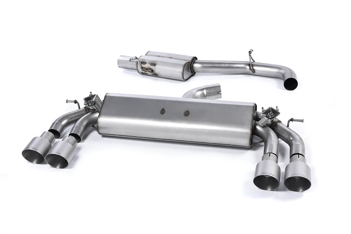 2.0L TSI Audi S3 8V Echappement de Cat avec TÜV MILLTEK