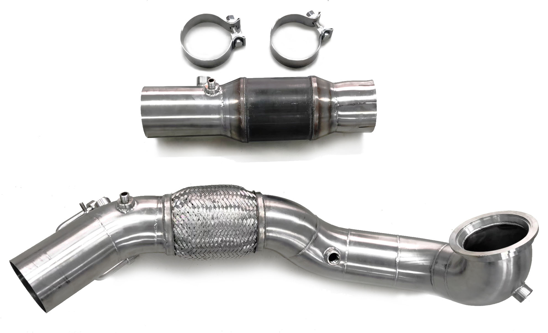 Golf 8 GTI mise à niveau 3,5''Downpipe BAR-TEK®