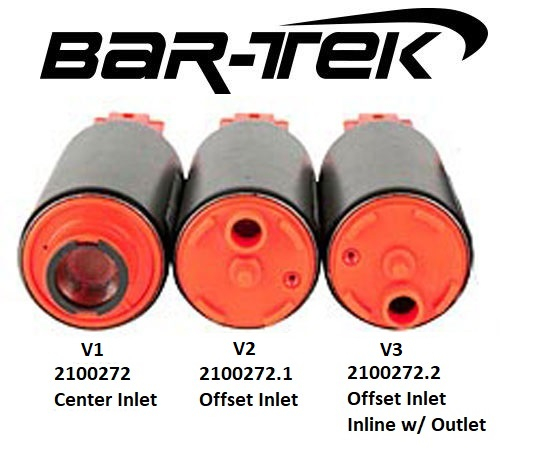 Pompe à carburant interne Stealth 340 l/h à 500 HP BAR-TEK®