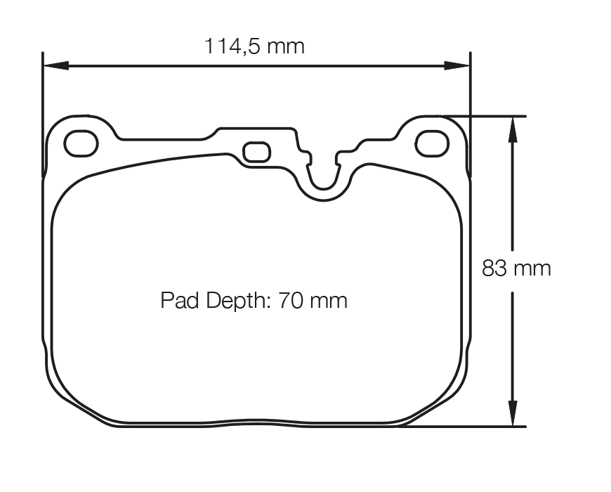 Plaquettes de frein PAGID Racing VA 4931 - RSL29 adaptables sur BMW
