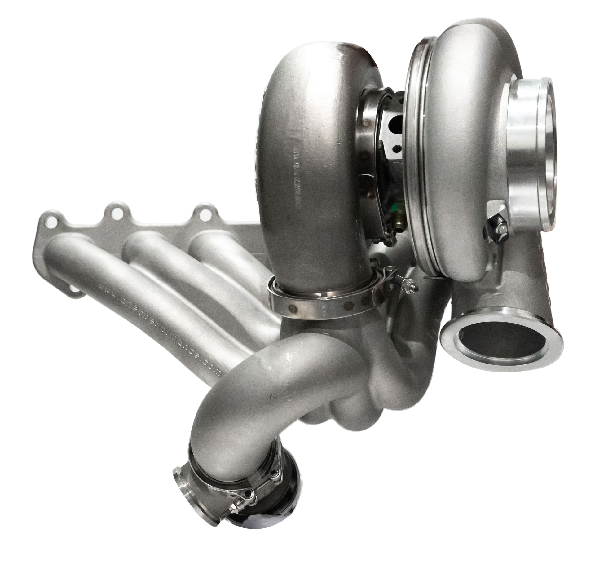 Toyota Supra 2JZ GTE V-band 70mm exhaust manifold Artec®