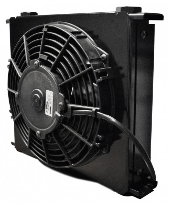 Ensemble de ventilateurs pour refroidisseur d'huile à 34 rangées avec un filet de 235 mm
