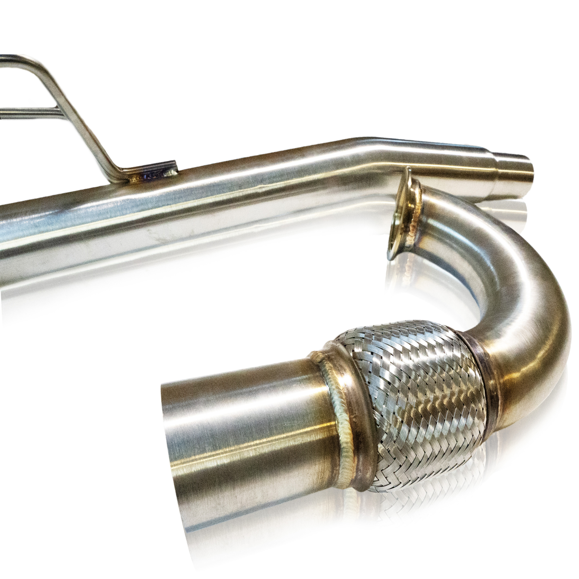 1.8L & 2.0L TSI EA888 Gen.3 MQB FWD Downpipe without catalytic converter