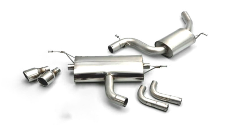 2.0L TSI EA888 Golf MK6 GTI cat-back exhaust system MILLTEK