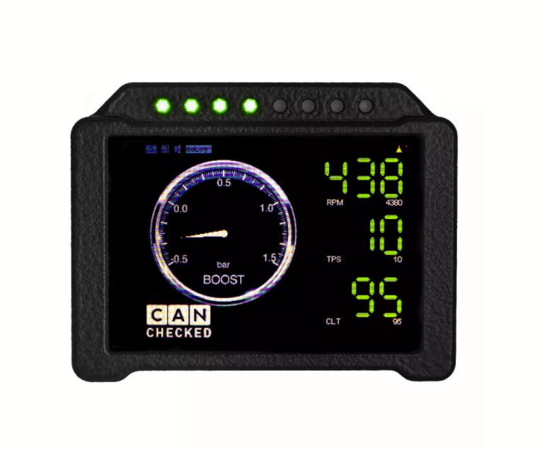 MFD32S Gen.2 Ecran universel 3.2" avec flash de commutation CANchecked