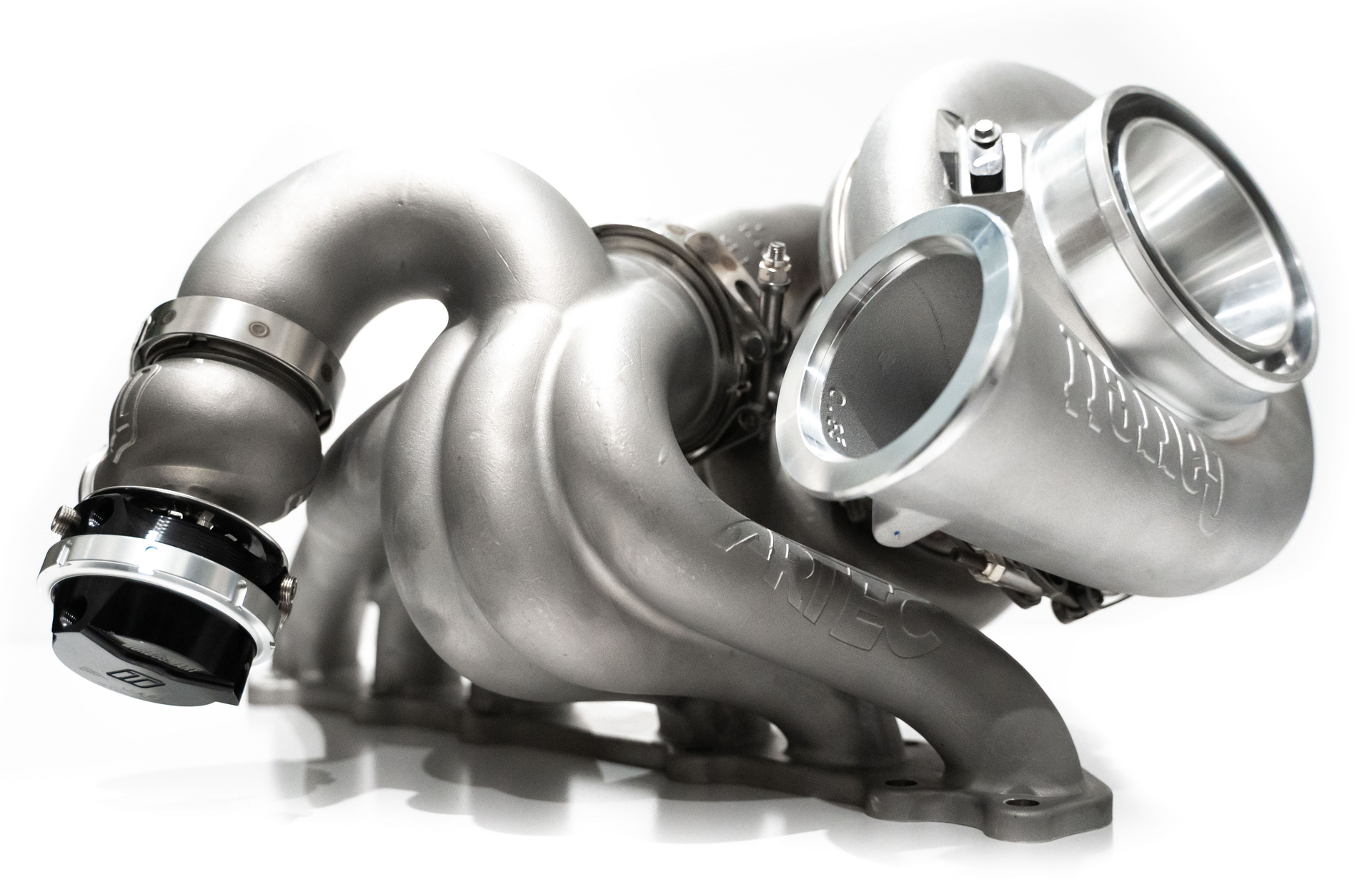 Toyota Supra 2JZ GTE V-band 70mm exhaust manifold Artec®