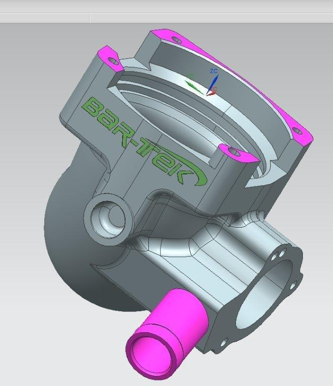 2.5L TFSI Audi RS3 8V & TTRS 8S Throttle Body Intake Pipe