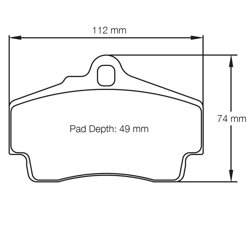 Porsche Racing brake pads HA 2406 - RSL29 PAGID