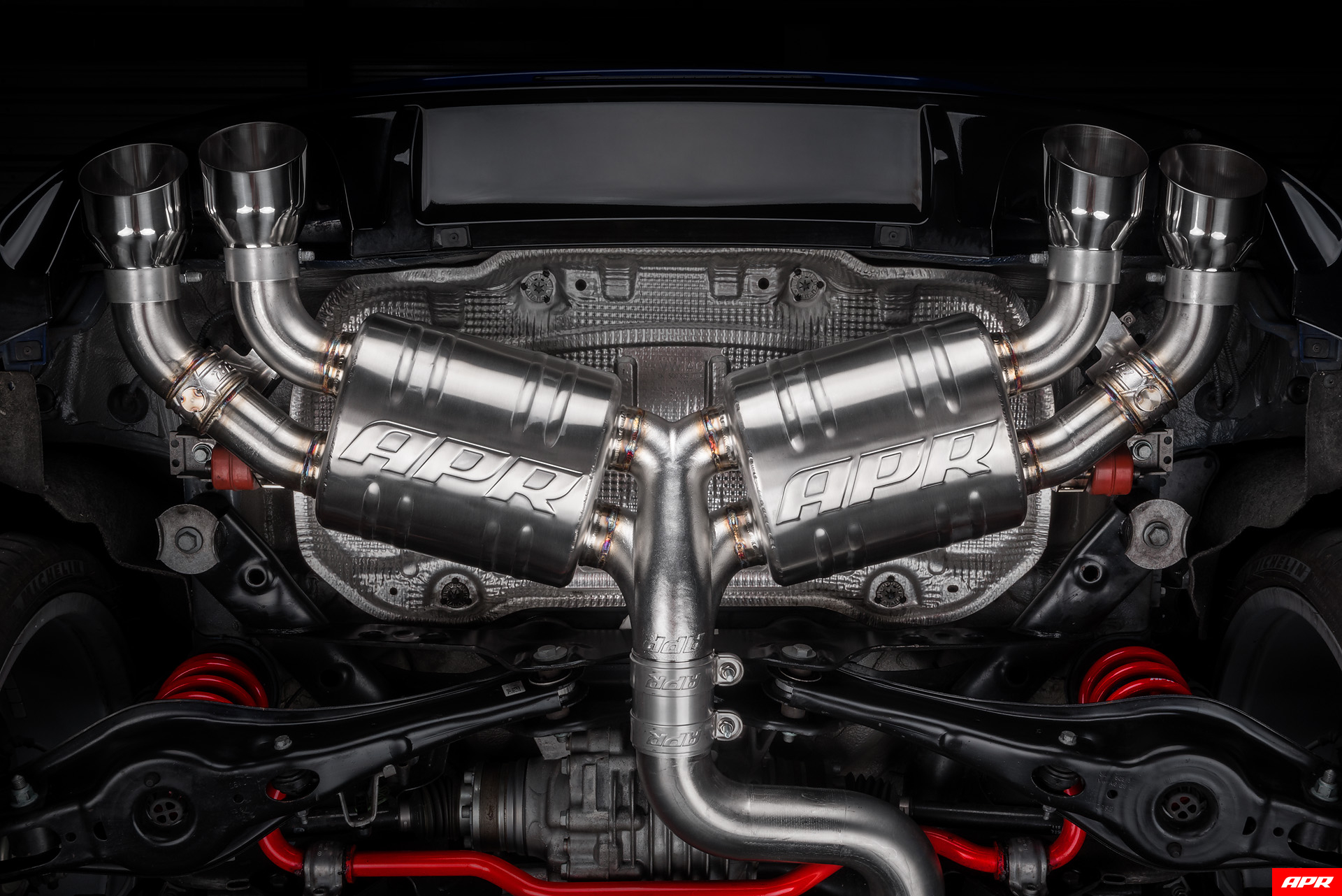 2.0L TSI Golf R MK7 cat-back exhaust system APR