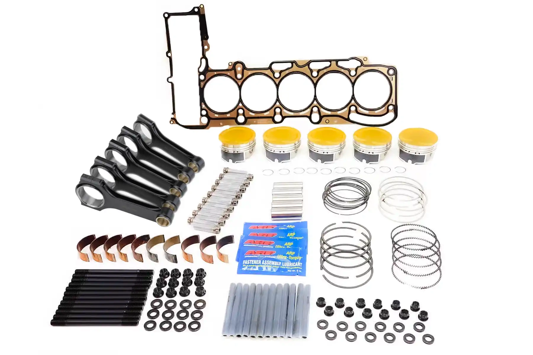 2.5L TFSI Audi RS3 8V & TTRS 8S Forged Piston & Steel Connecting Rod High Boost ULTI Kit JE & BAR-TEK®