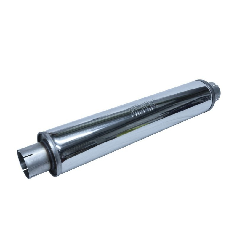 Silencieux "Turbex" rond - 76mm silencieux Simons
