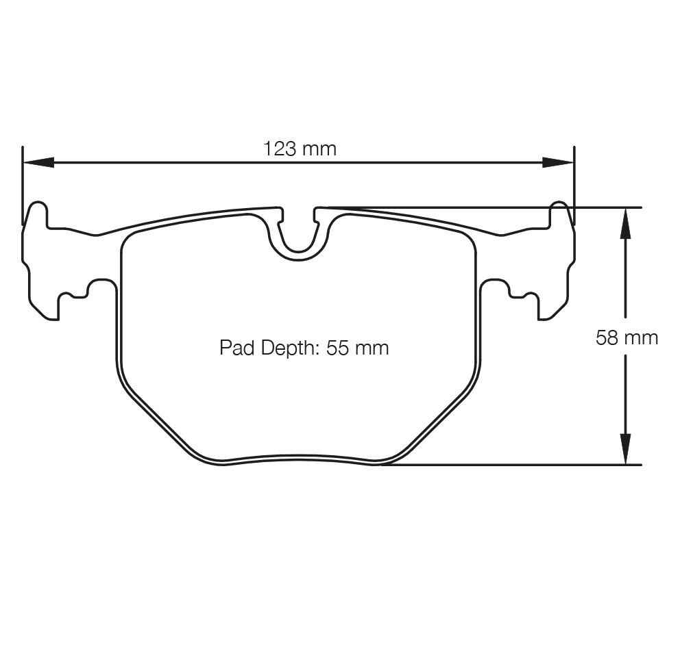 Plaquettes de frein PAGID Racing HA 2685 - RSL29 pour BMW