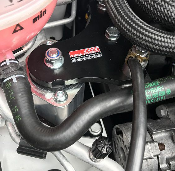 VW Polo WRC engine mount - installation situation