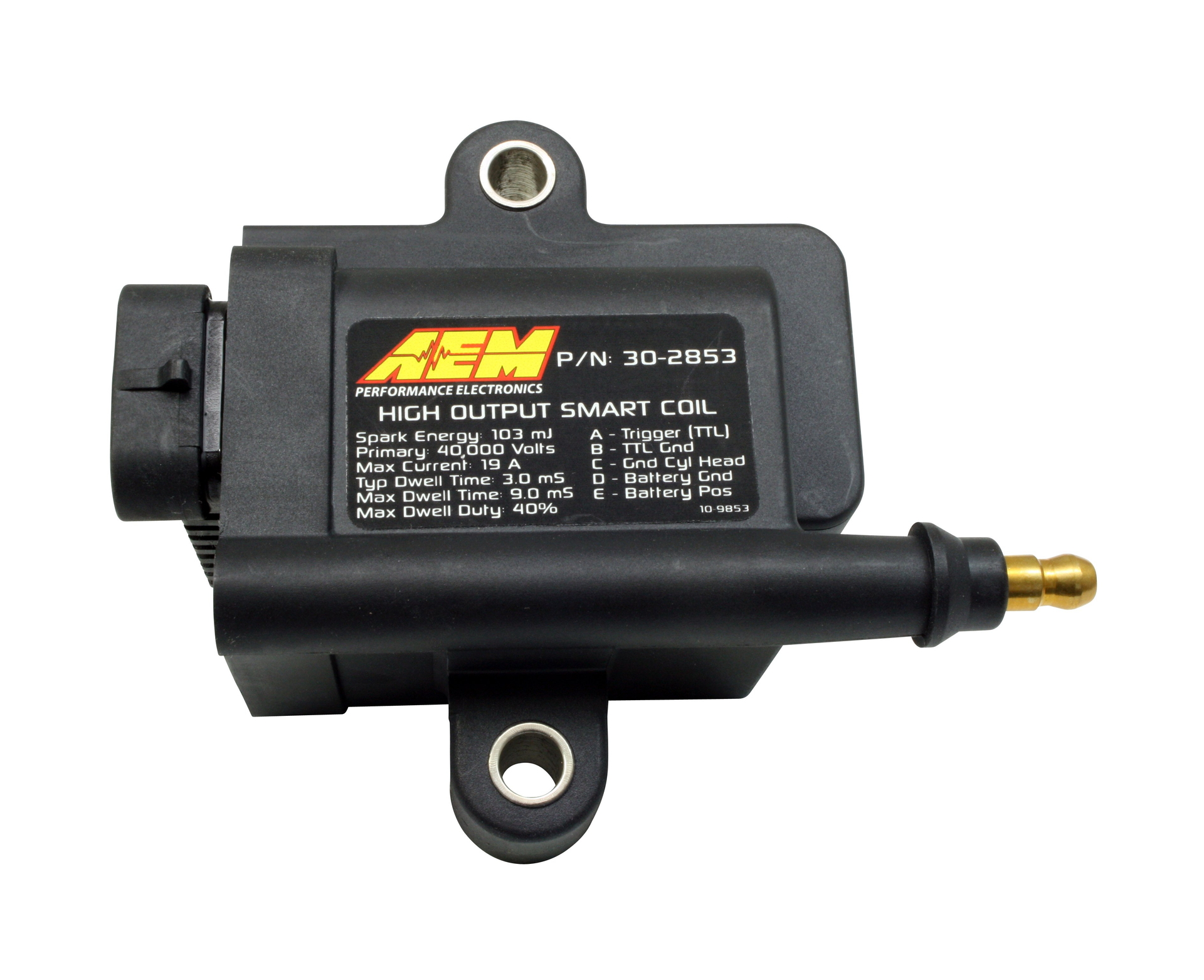 High output IGBT inductor with output stage AEM