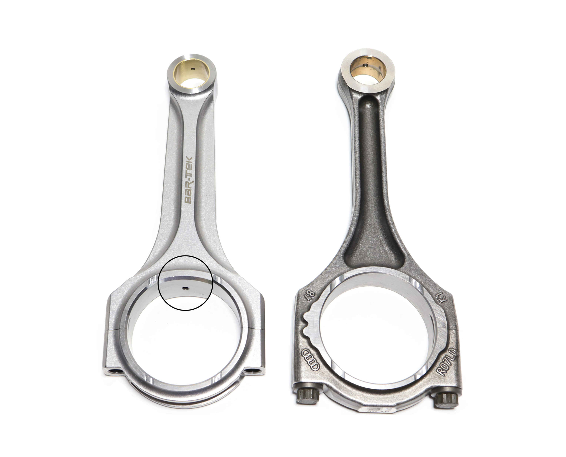 Audi R8 V8 & V10 & Lamborghini Huracan V10 Bielles en acier Arbre en X BAR-TEK®