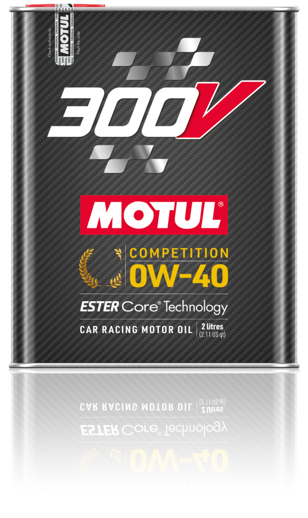 MOTUL 300V Racing oil 0W40 Competition 2 liters