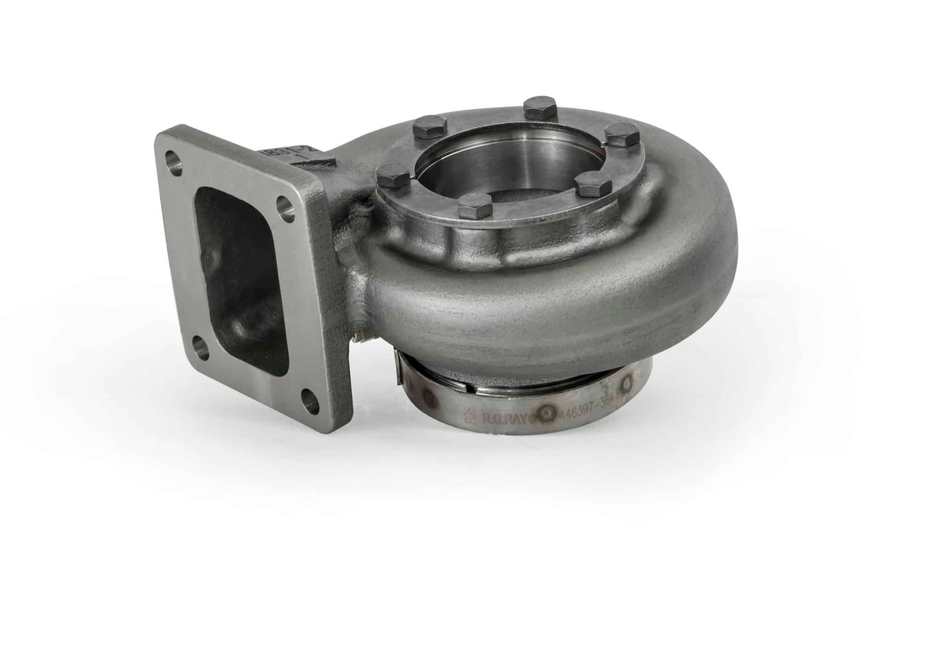 Garrett GBC35-700 Turbine Housing T3 Inlet-V-Band Outlet - 0.82 A/R