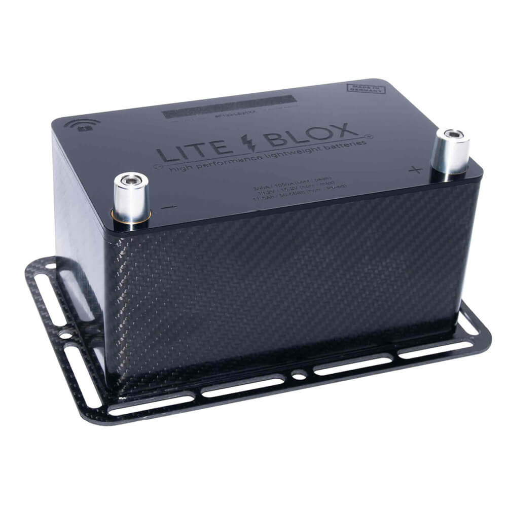 LITE↯BLOX LB28XX lightweight battery for motorsport