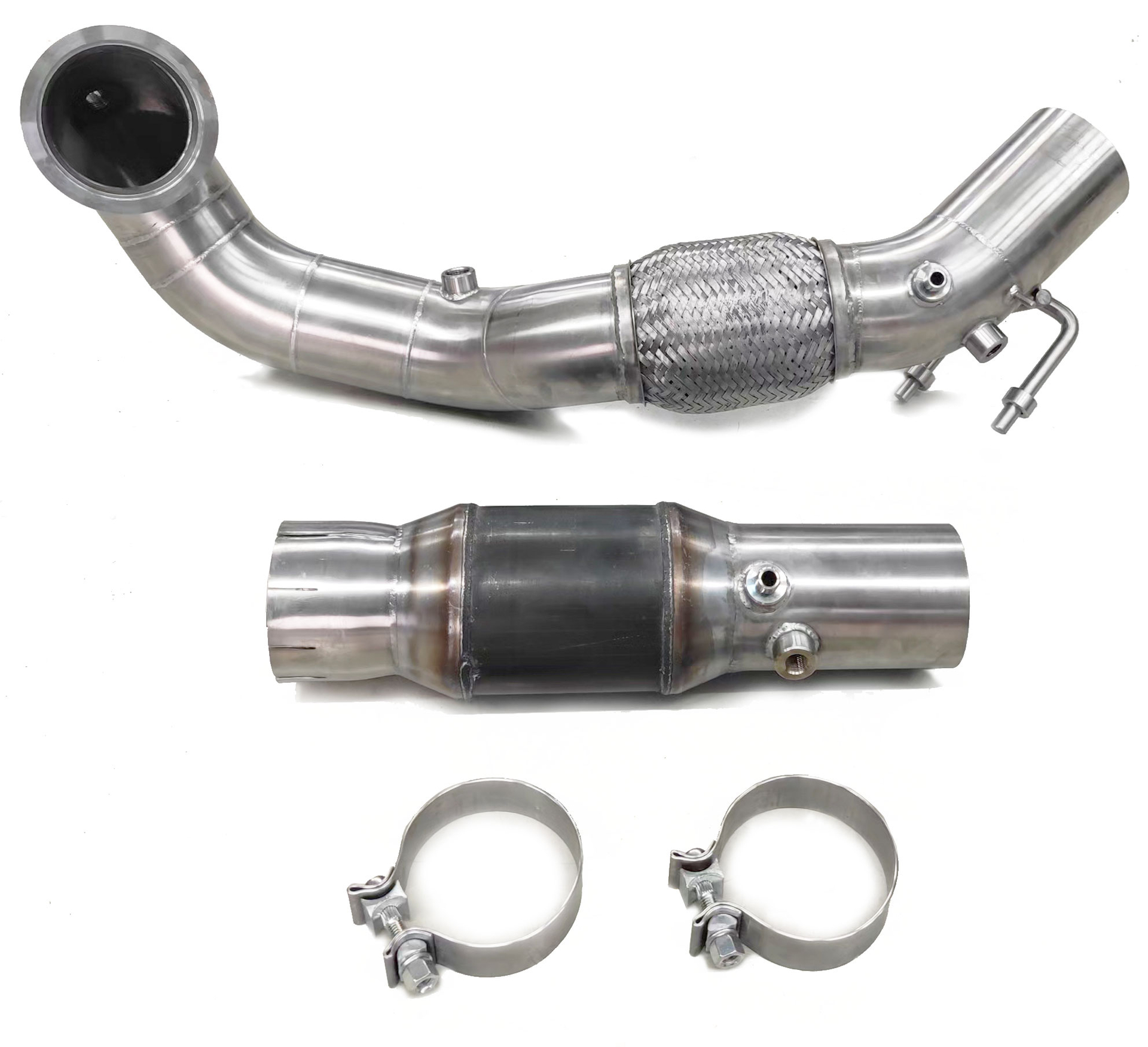 Golf 8 GTI Upgrade 3,5'' Downpipe BAR-TEK®S