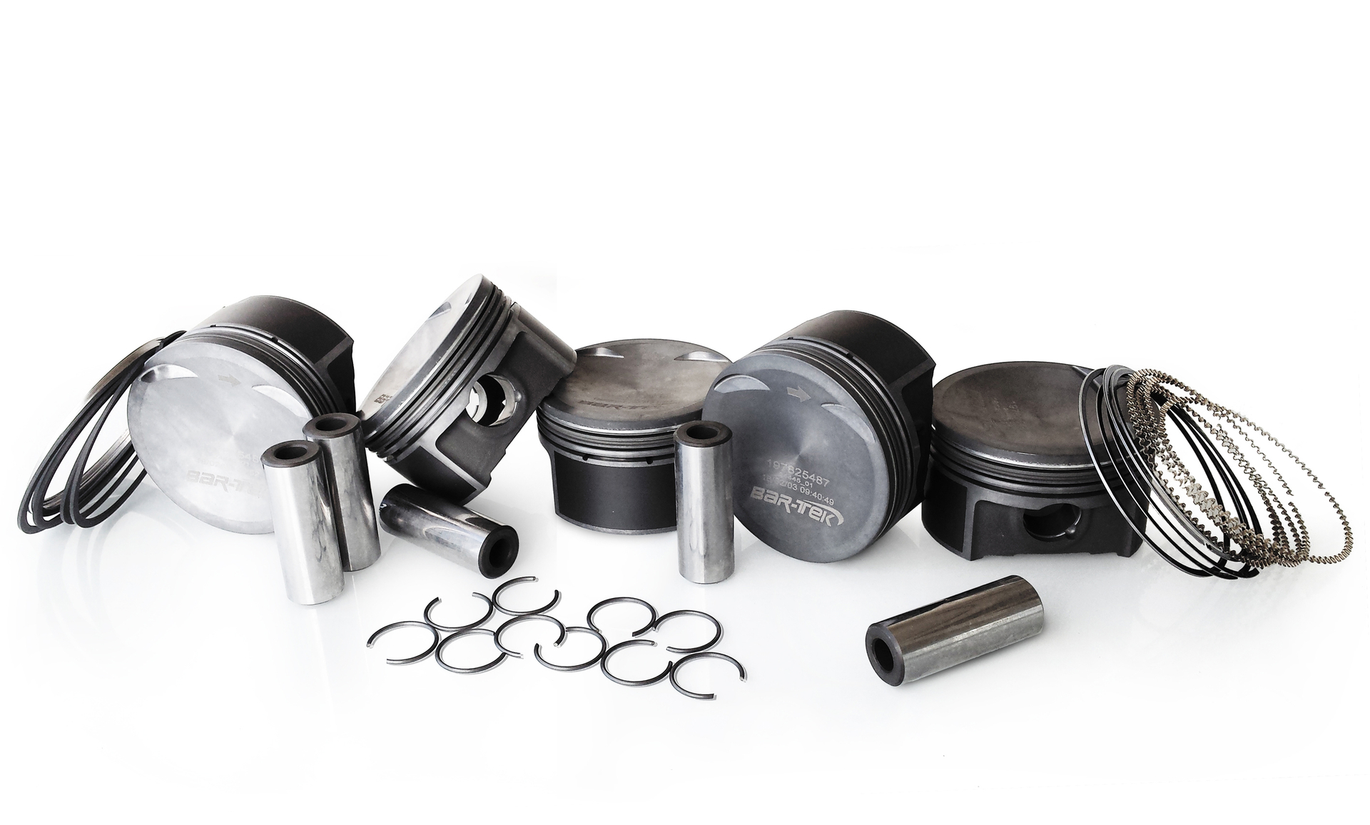 2.5L TFSI Audi RS3 & TTRS Forged piston set MAHLE
