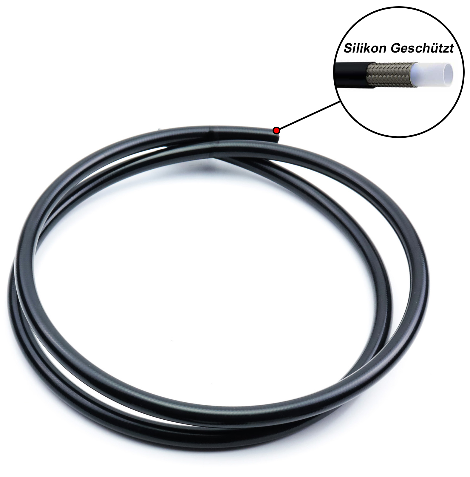 Acier Flex PTFE Tuyauterie Dash/AN 4 BAR-TEK®