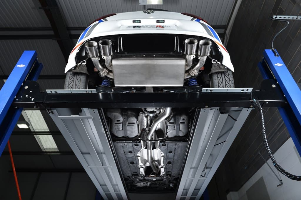 2.0L TSI Golf 7 R Abgasanlage ab Kat mit TÜV MILLTEK
