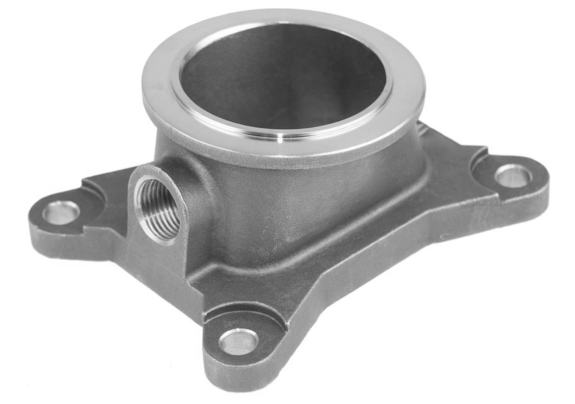 2.0L TSI EA888 Gen.3 MQB Edelstahl Adapterflansch auf V-Band für Garrett G-Serie