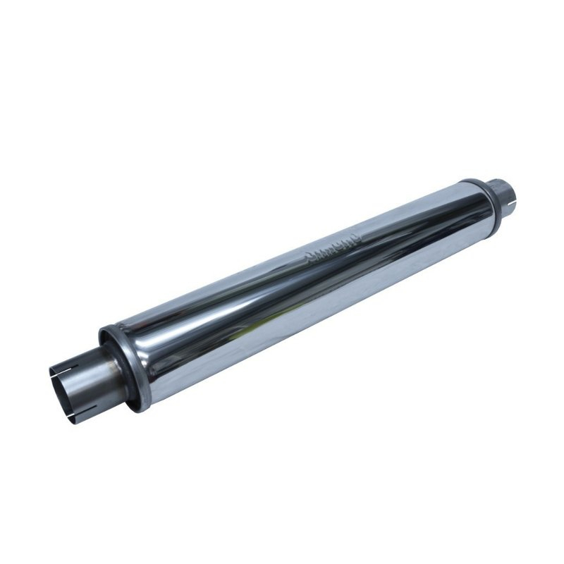Silencieux "Tubex" rond - 63,5mm silencieux Simons