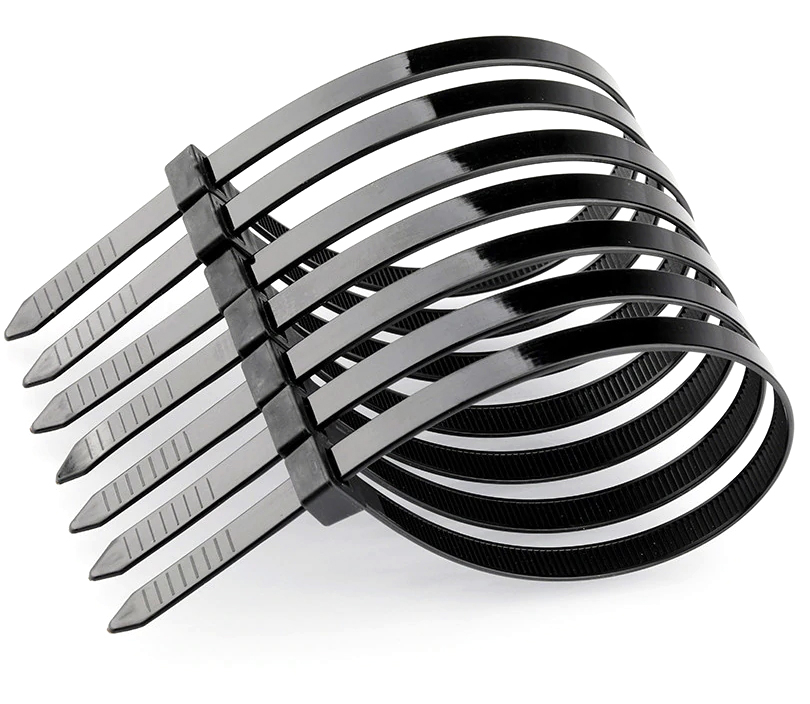 Cable ties 20cm black, 10 pieces, BAR-TEK®, 20cm
