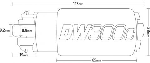 DeatschWerks fuel pump DW300C universal