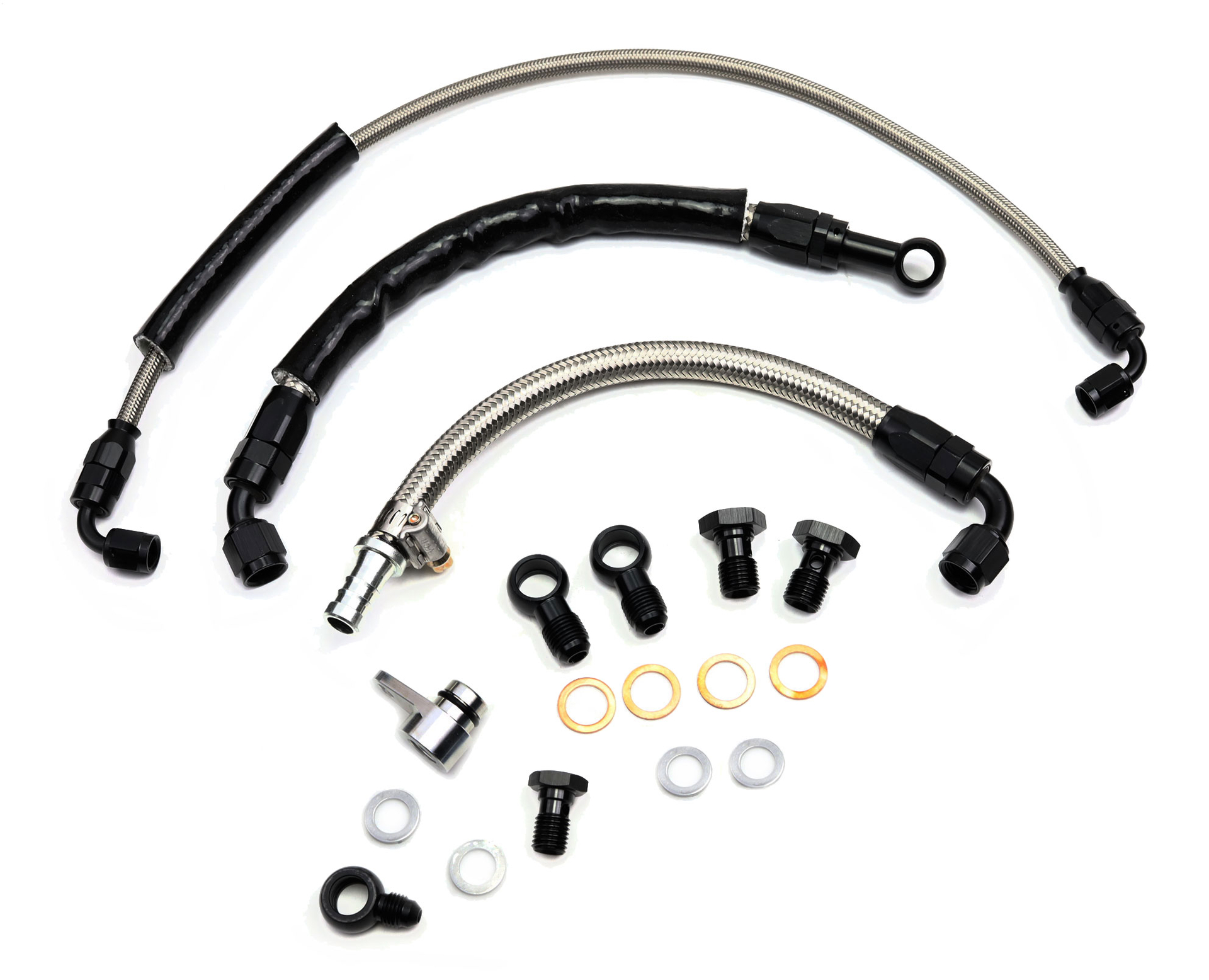 2.5L TFSI Audi RS3 & TTRS Kit de conduites d'huile et d'eau turbo pour chargeurs mise à niveau BAR-TEK®