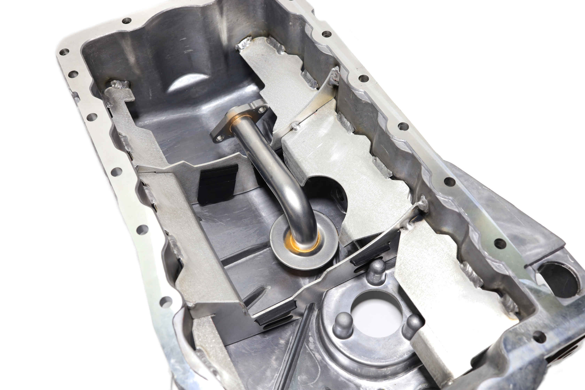 1.8T 20V Carter d'huile en aluminium avec déflecteur BAR-TEK®