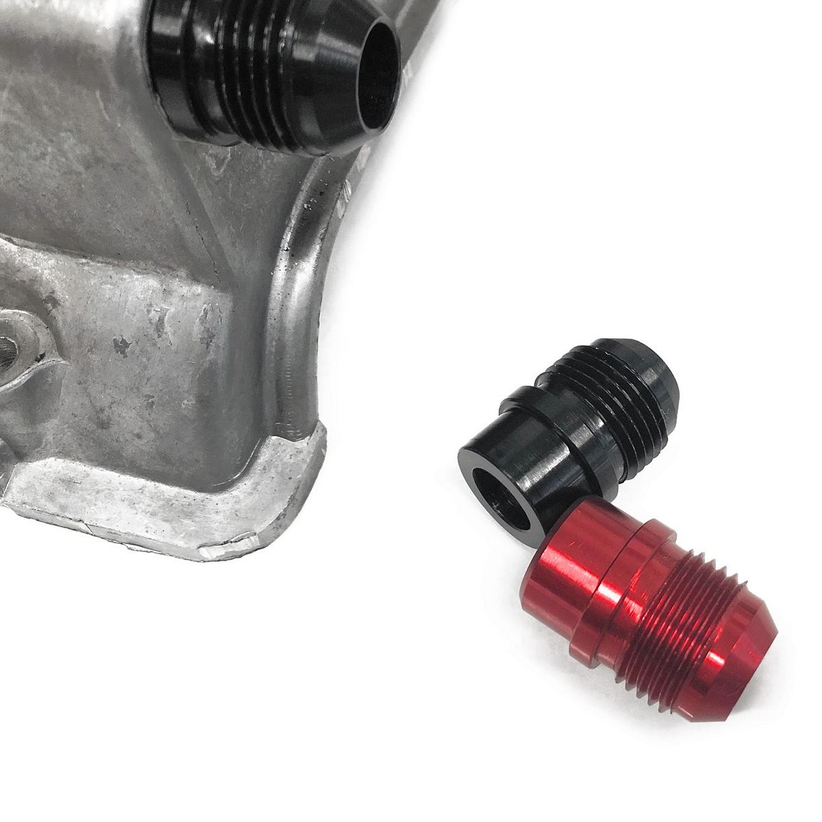 VW V6 24V Valve Cover Breather Adapter Dash 10 Billet