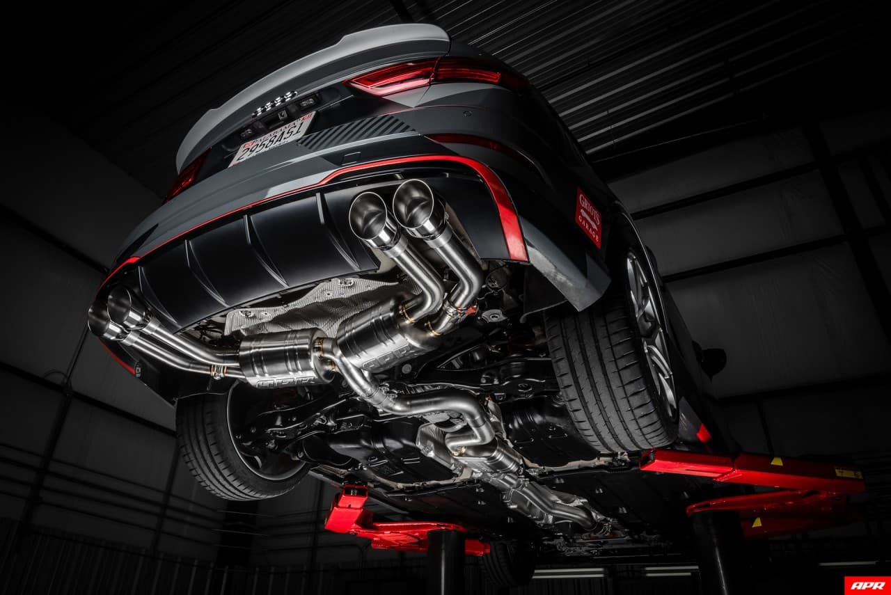 2.0L TSI Audi S3 8V 3 Zoll Abgasanlage ab Kat mit TÜV APR