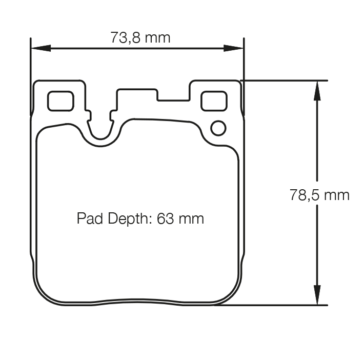PAGID Racing Brake Pads HA 4933 - RSL29 fits BMW