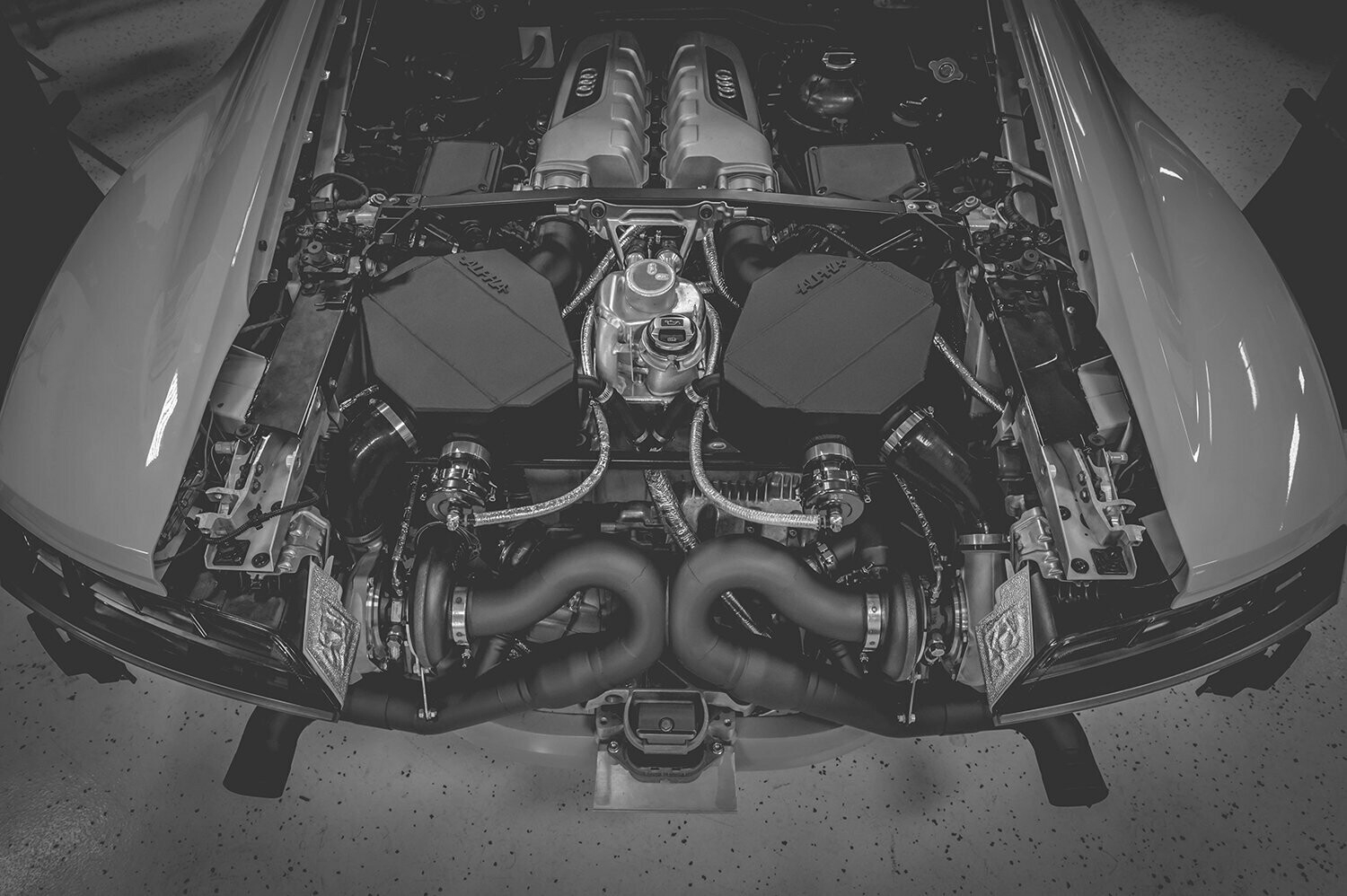 5.Kit Twin Turbo 2L FSI Audi R8 Gen.2 & Lamborghini Huracan V10 AMS
