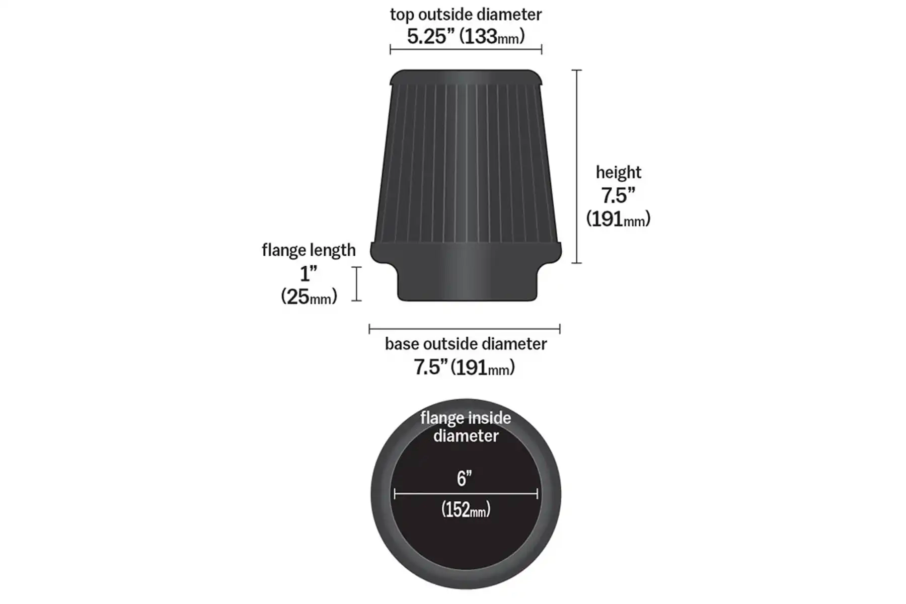 Turbocharger air filter