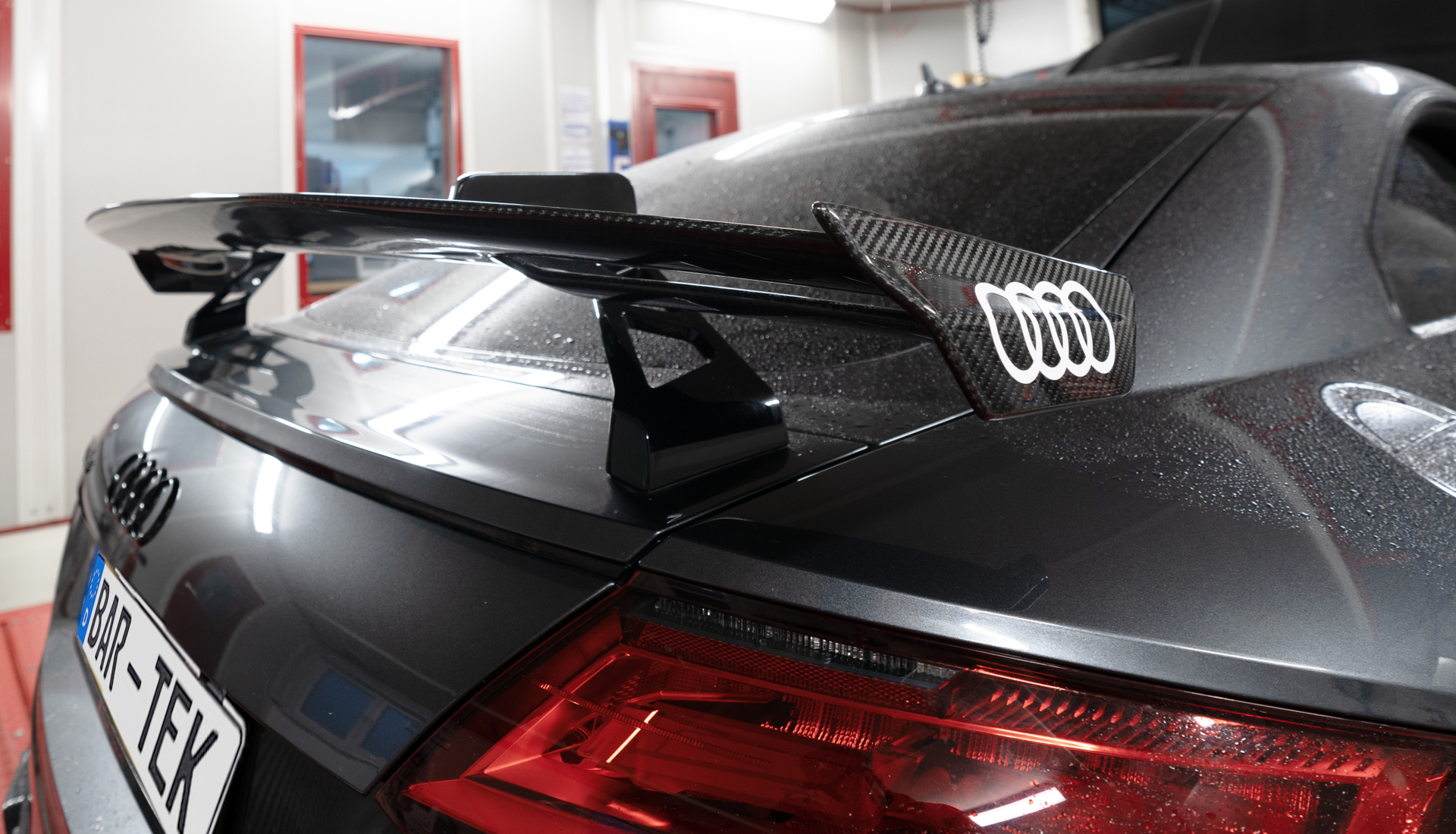 Carbon Rear Spoiler for Audi TT and Audi TTRS Type 8S BAR-TEK®