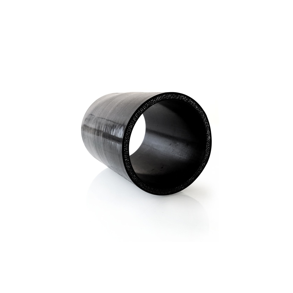 Silicone hose connector for pop off valve conversion