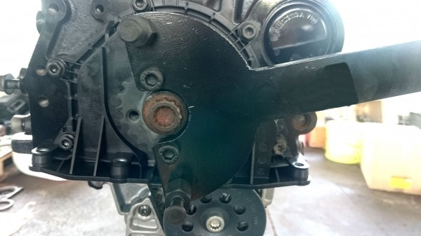 VAG counterholder key for crankshafts like VW3415, T30004