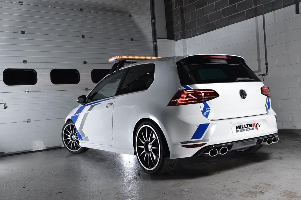 2.0L TSI Golf 7 R Abgasanlage ab Kat mit TÜV MILLTEK