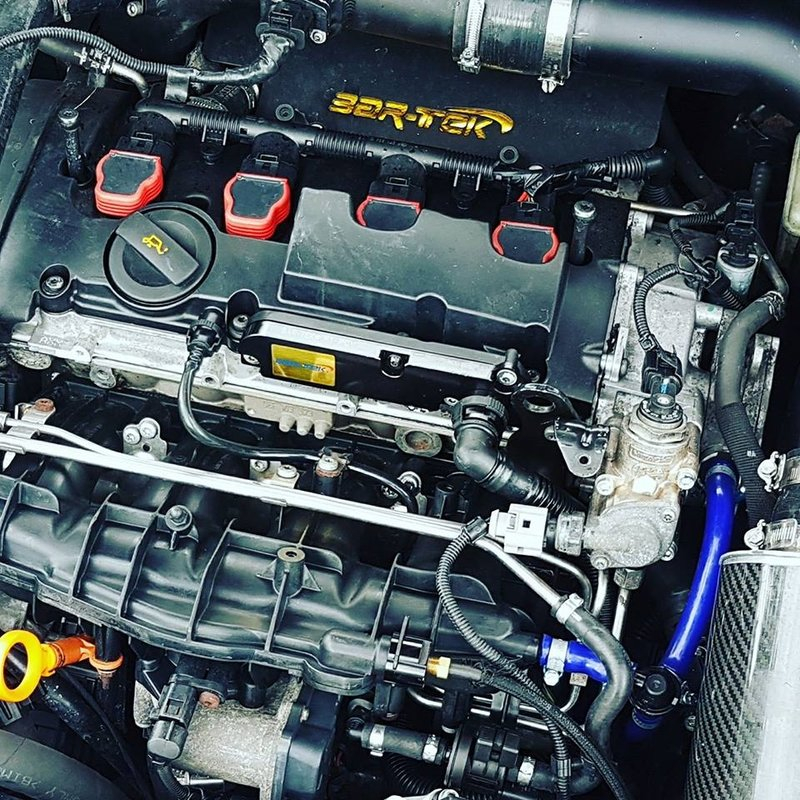 2.0L TFSI Hitzeschutz für EVOMS Ansaugung BAR-TEK®